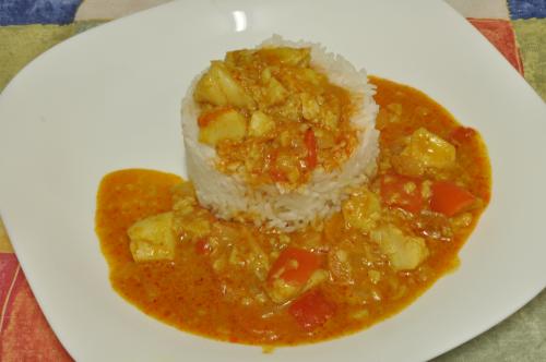 Thajský rybí paprikáš na červeném kari – Snadné recept z Thajsko kuchyně, hotový za 30 - 45 minut